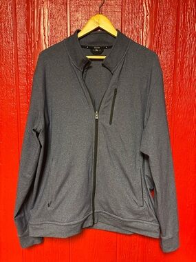 Public Rec Jacket Mens XL Navy Full Zip All Day Everyday Track Performance